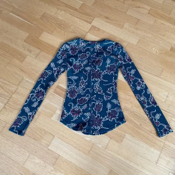 🆕 WilliamRast Phoebe Reflecting Pond Lace Up Shirt - Picture 10 of 10